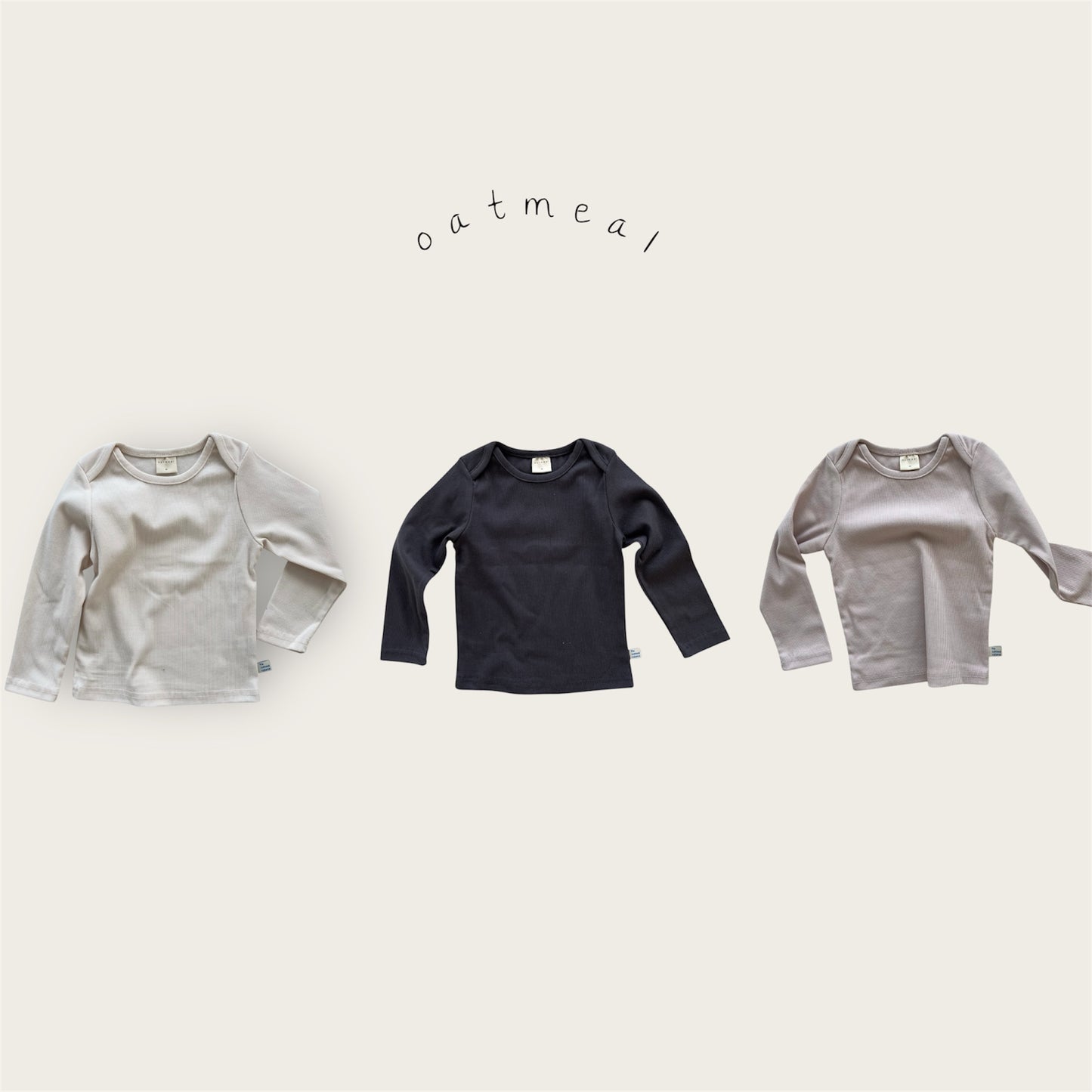 【予約商品】Bella Round tee [Oatmeal] (26SS)【2026年3月中旬以降順次発送】