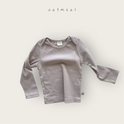 【予約商品】Bella Round tee [Oatmeal] (26SS)【2026年3月中旬以降順次発送】