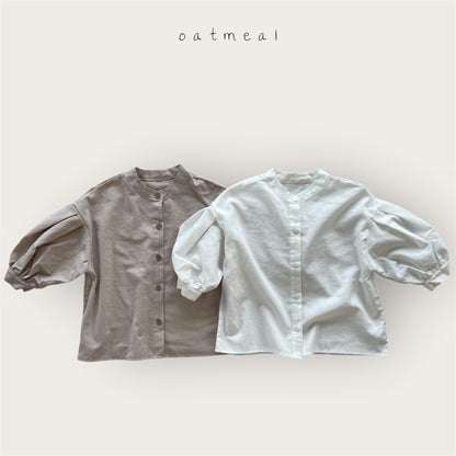 【予約商品】Blooming Blouse [Oatmeal] (26SS)【2026年3月中旬以降順次発送】