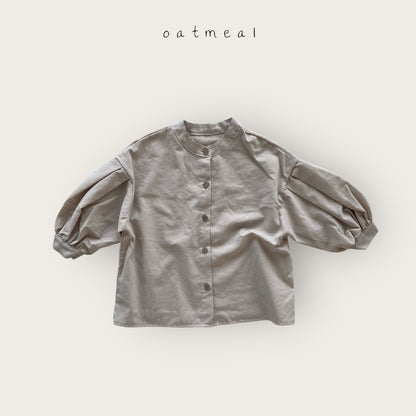 【予約商品】Blooming Blouse [Oatmeal] (26SS)【2026年3月中旬以降順次発送】