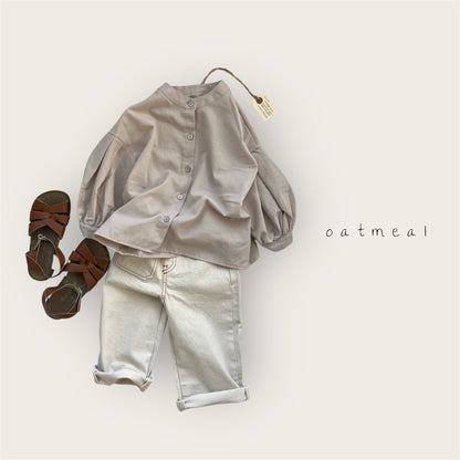 【予約商品】Blooming Blouse [Oatmeal] (26SS)【2026年3月中旬以降順次発送】