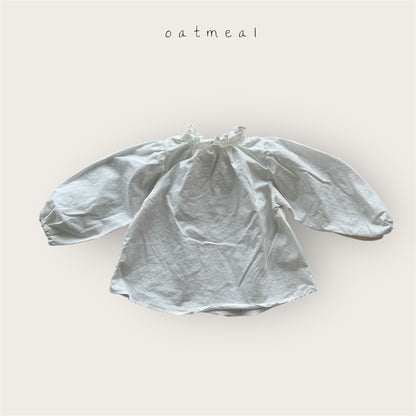 【予約商品】Smoke blouse [Oatmeal] (26SS)【2026年3月中旬以降順次発送】