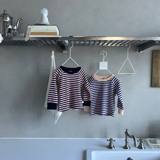 【予約商品】Jelly stripe tee [Oatmeal] (26SS)【2026年3月中旬以降順次発送】