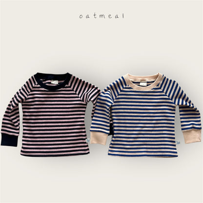 【予約商品】Jelly stripe tee [Oatmeal] (26SS)【2026年3月中旬以降順次発送】
