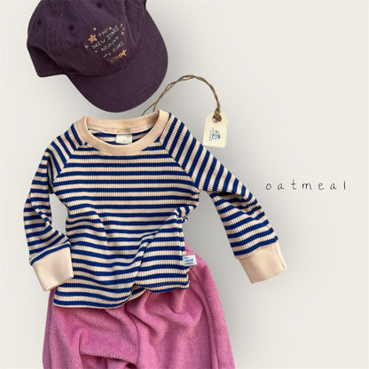 【予約商品】Jelly stripe tee [Oatmeal] (26SS)【2026年3月中旬以降順次発送】