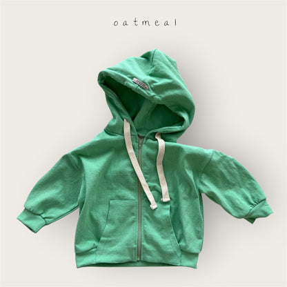 【予約商品】Koala hooded zip-up [Oatmeal] (26SS)【2026年3月中旬以降順次発送】
