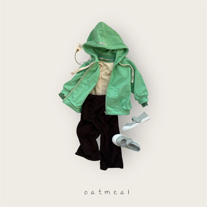 【予約商品】Koala hooded zip-up [Oatmeal] (26SS)【2026年3月中旬以降順次発送】