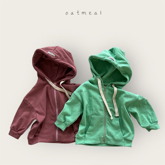 【予約商品】Koala hooded zip-up [Oatmeal] (26SS)【2026年3月中旬以降順次発送】