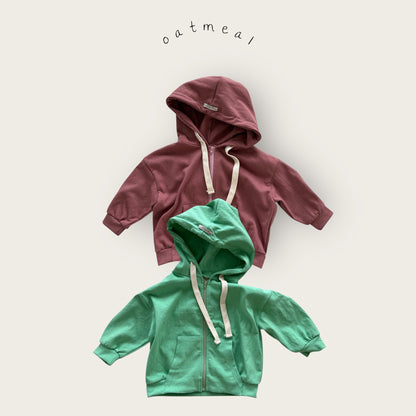 【予約商品】Koala hooded zip-up [Oatmeal] (26SS)【2026年3月中旬以降順次発送】