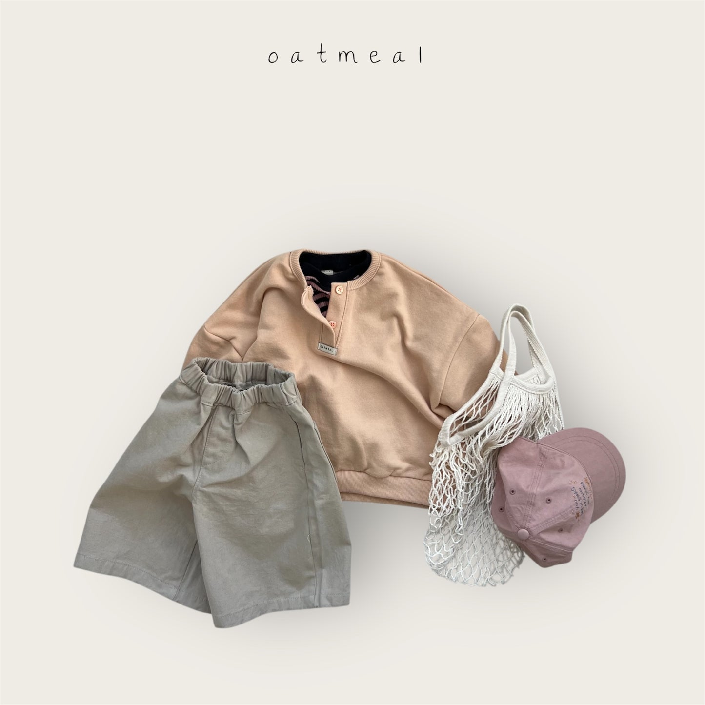 【予約商品】8-way wide pants [Oatmeal] (26SS)【2026年3月中旬以降順次発送】