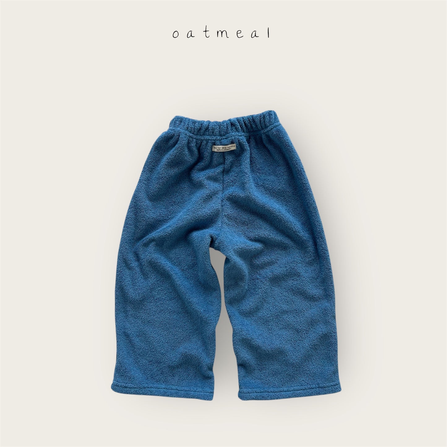 【予約商品】terry pants [Oatmeal] (26SS)【2026年3月中旬以降順次発送】