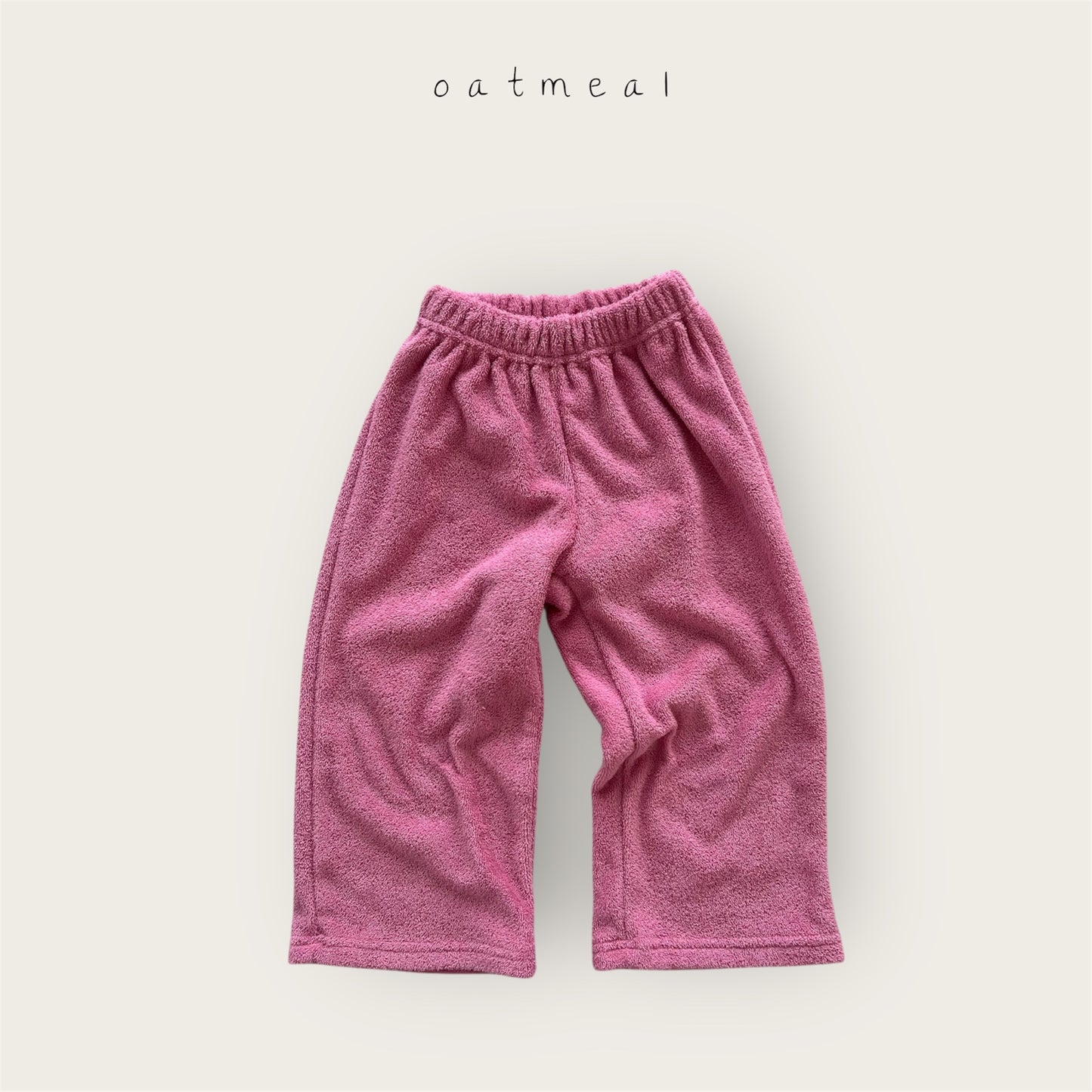 【予約商品】terry pants [Oatmeal] (26SS)【2026年3月中旬以降順次発送】