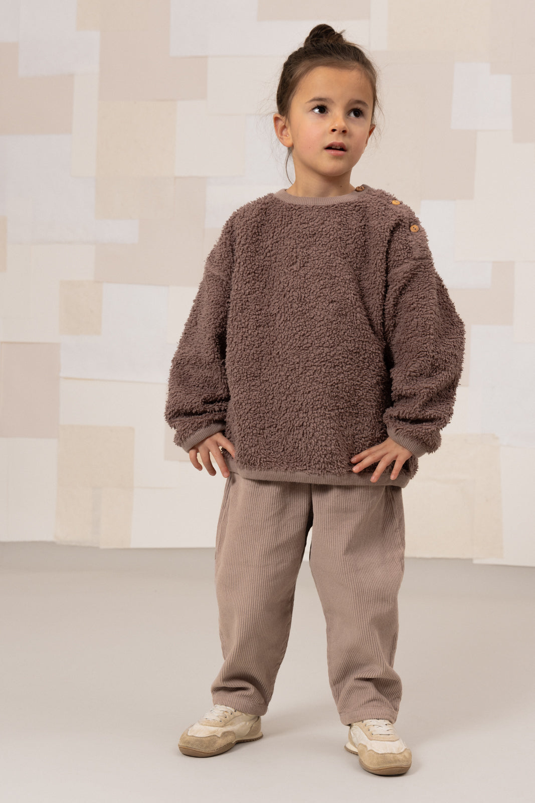 CARROT PANTS - LIGHT MAUVE [STUDIO BOHEME] (25AW)