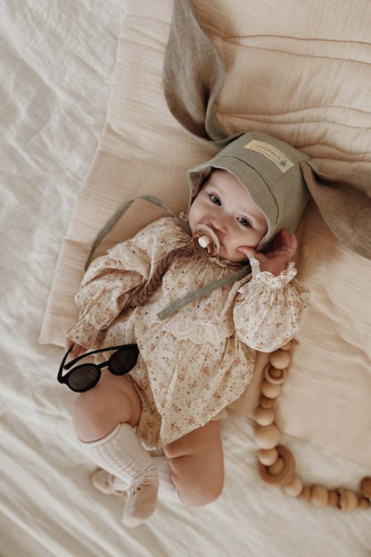 【オーダー会】'HARE' LINEN BONNET [SHOMKA] 【2026年4月中旬以降順次発送】