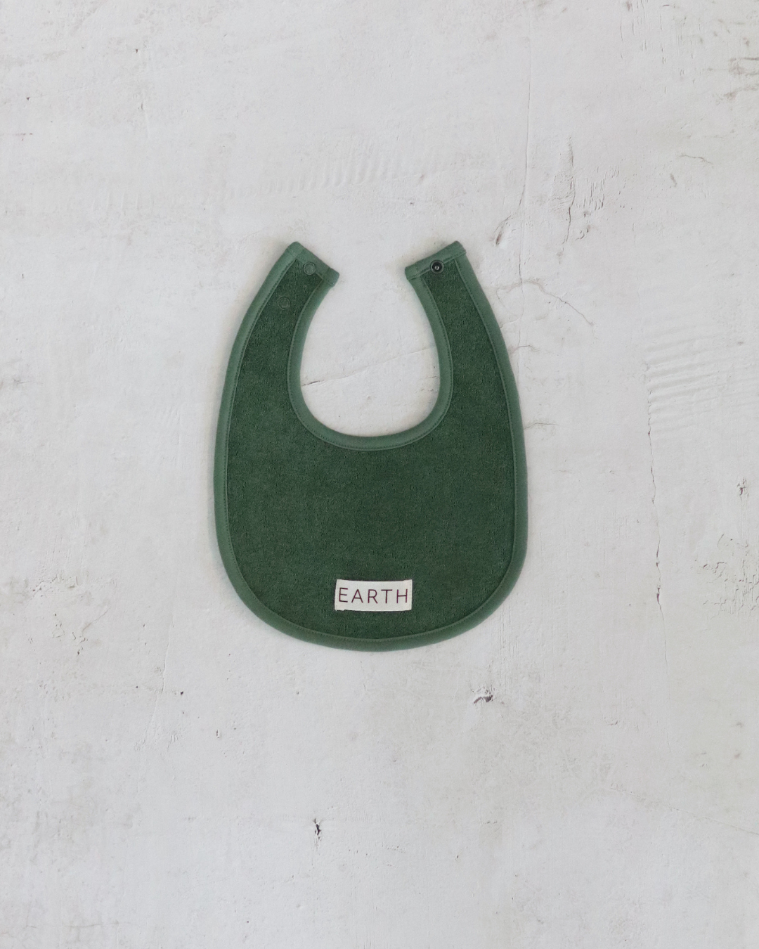 Organic Bib - Grass Green [EARTH THE ARCHIVE] (26AW)