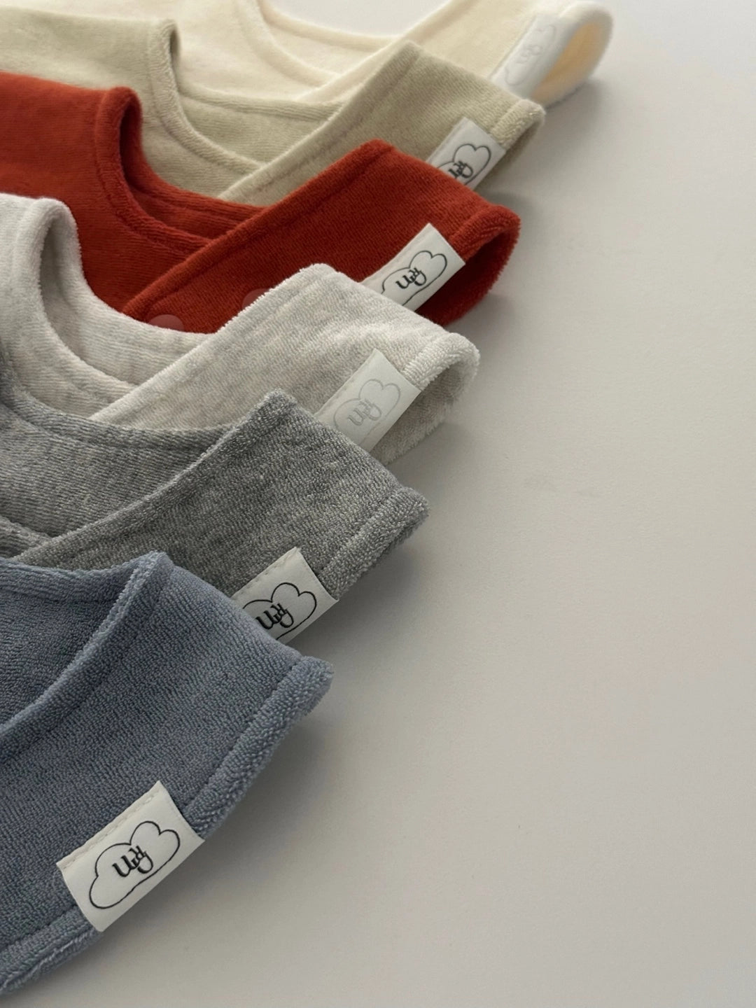 【オーダー会】cloud terry bibs [wouldU]【2025年10月中旬以降順次お届け予定】