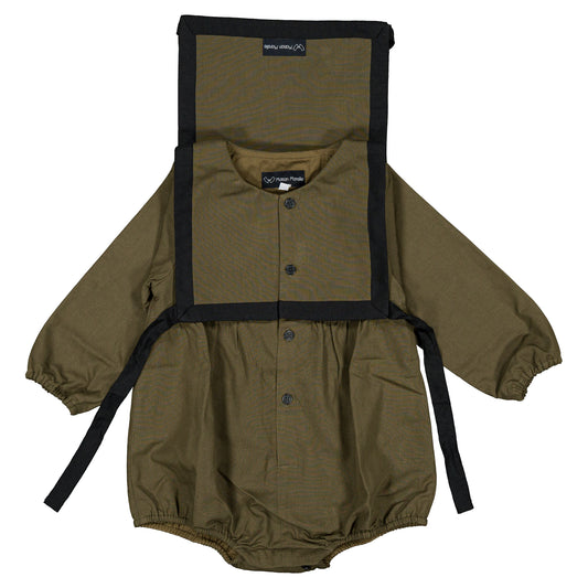 【オーダー会】 Romper ALMA - green [Maison Marelle](25AW Drop1) 【2025年12月中旬以降発送予定】