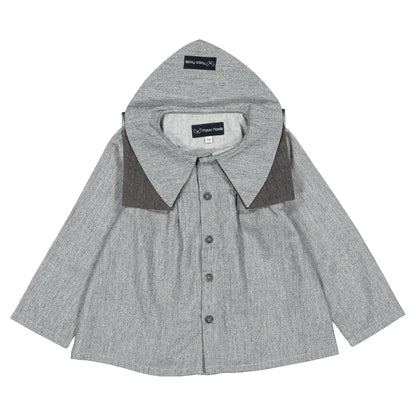 【オーダー会】 Shirt DUC - gray [Maison Marelle](25AW Drop1) 【2025年12月中旬以降発送予定】