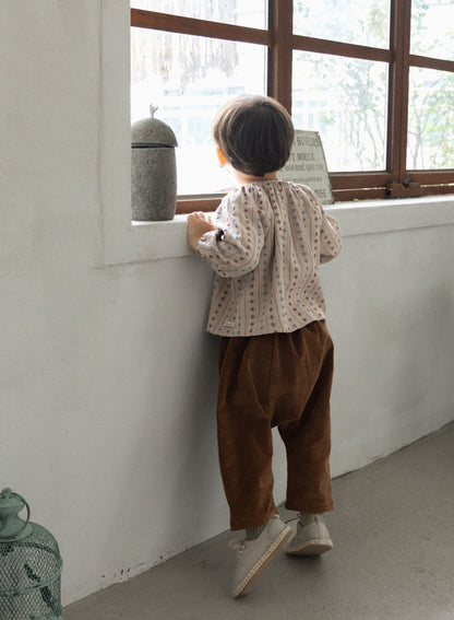 Vintage Garden Blouse [Doucement] (25AW)【2025年10月下旬以降お届け予定】