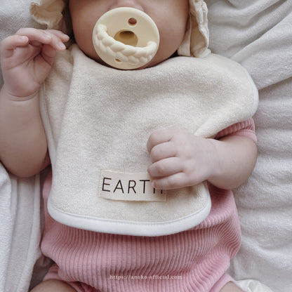 Organic Bib - Orange [EARTH THE ARCHIVE] (26AW)