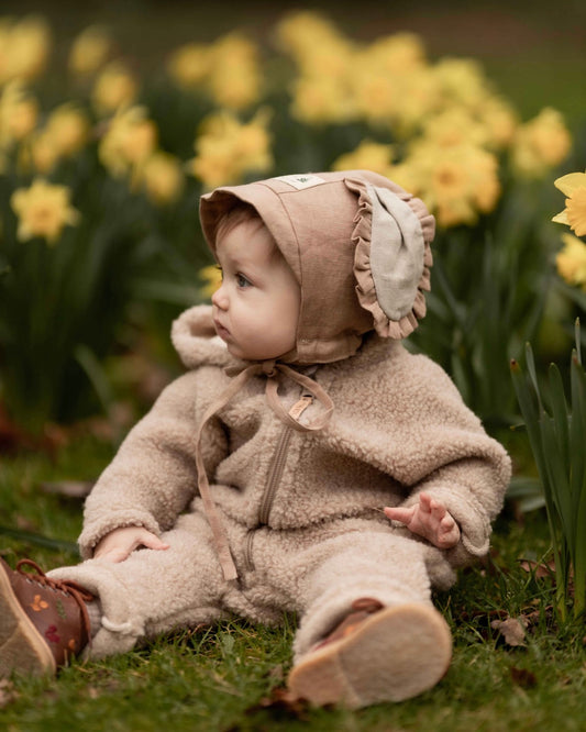 【オーダー会】'PUPPY' LINEN BONNET [SHOMKA] 【2026年4月中旬以降順次発送】