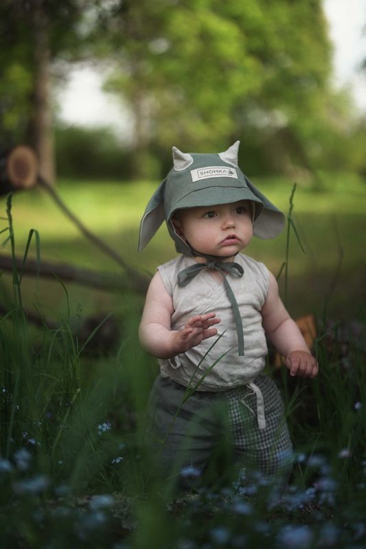 【オーダー会】'COW' LINEN BONNET [SHOMKA] 【2026年4月中旬以降順次発送】