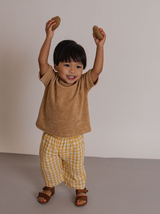 Wheat Terry Boxy T-Shirt [organic zoo] (26SS)