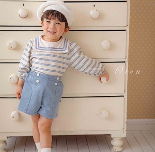 【予約商品】Marine st top and bottom [Oren] (26SS)【2026年3月中旬以降順次発送】
