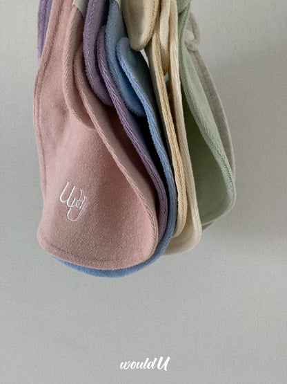 【オーダー会】cloud terry bibs [wouldU]【2025年11月下旬以降順次お届け予定】