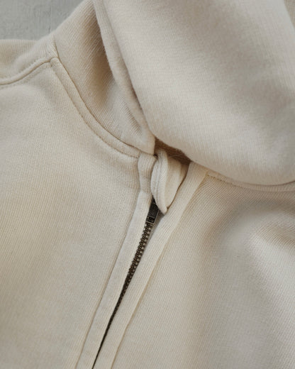 Organic French terry suit - Cream [EARTH THE ARCHIVE] (26AW)