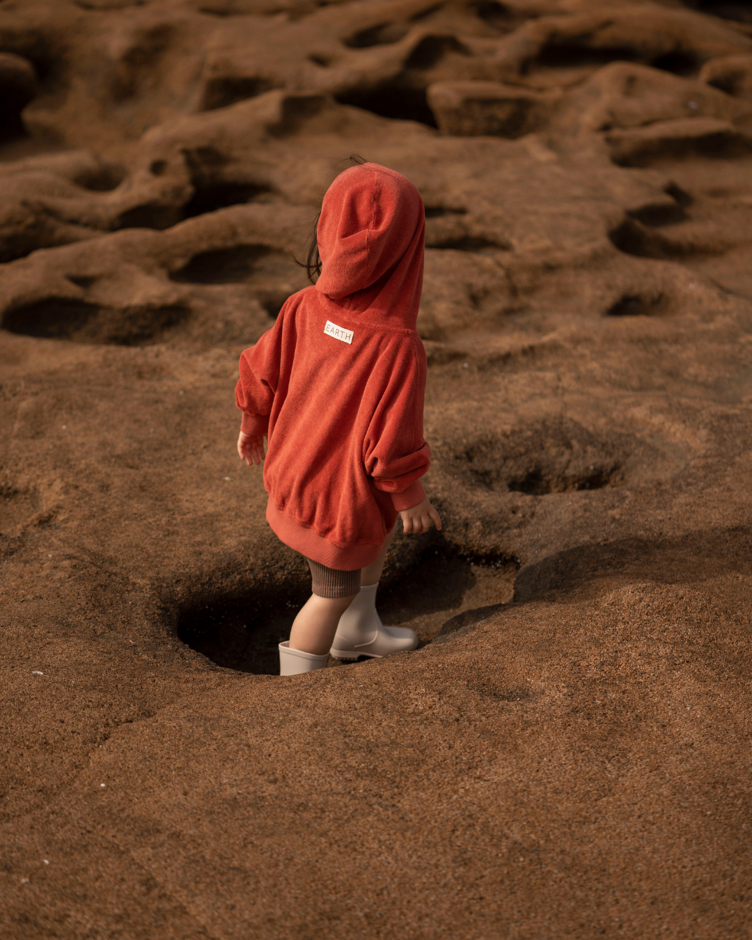Volume hoodie - White [EARTH THE ARCHIVE] (26AW)