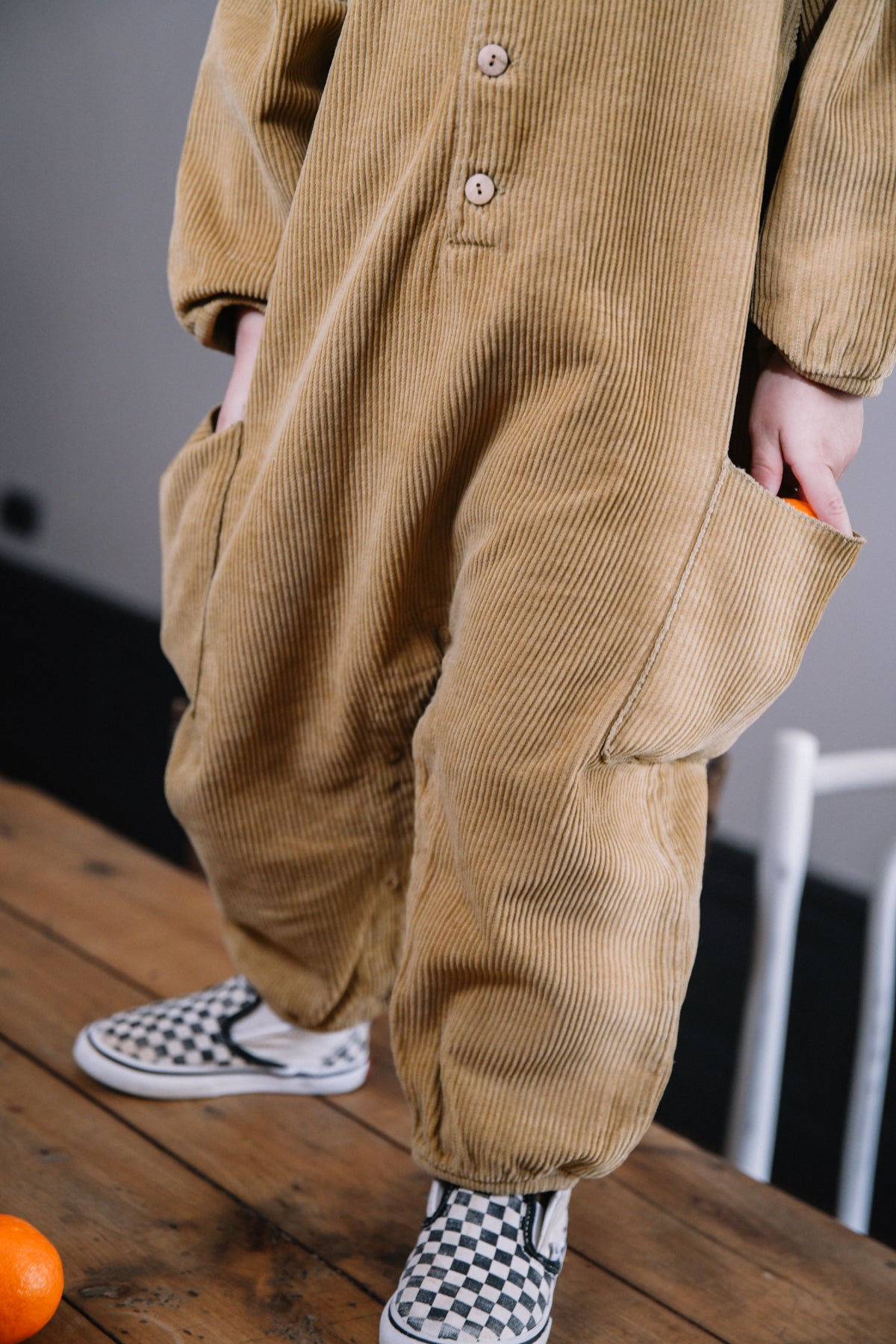 CORDUROY JUMPSUIT/Studio Boheme Paris