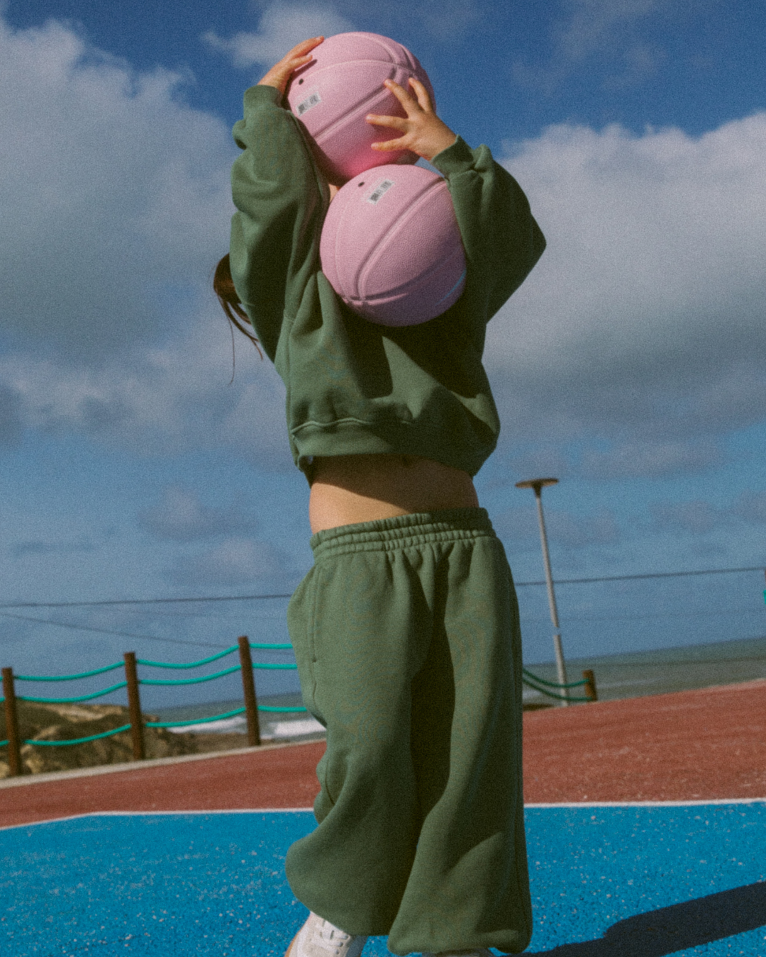 Organic French terry top - Brown [EARTH THE ARCHIVE] (26AW)