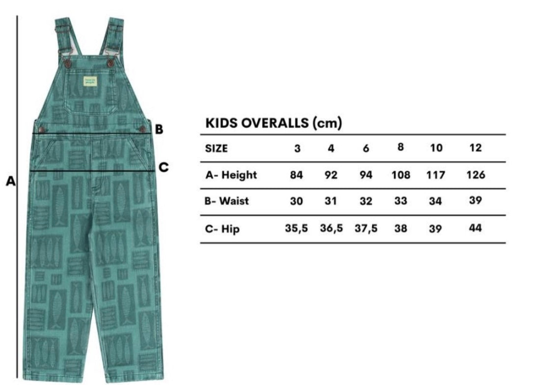 ALFAMA KIDS OVERALLS [Favorite People] (25AW)