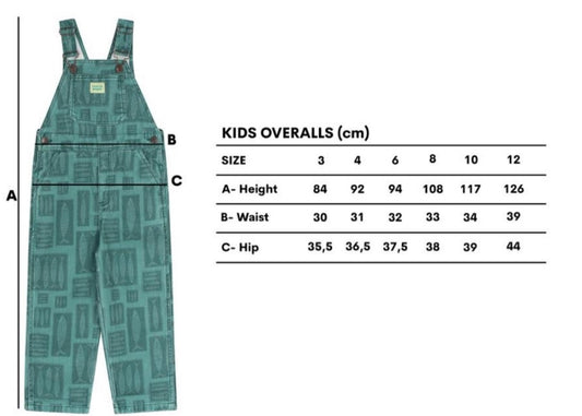 CORTICA KIDS OVERALLS [Favorite People] (25AW)