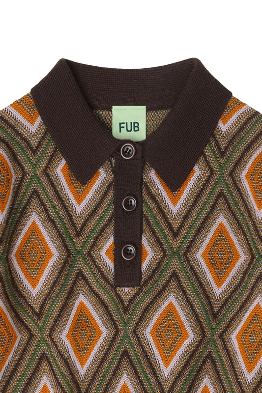 HARLEKIN POLO - MOCCA [FUB](25AW)