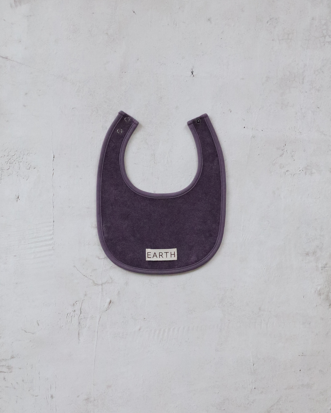 Organic Bib - Purple [EARTH THE ARCHIVE] (26AW)