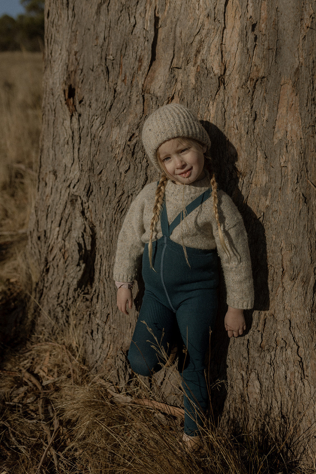 Retro Wooly Footless Tights - Blue Sapphire [SILLY Silas]