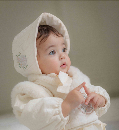 【予約商品】bebe-Yunseul Girls' Suit Hanbok [Oren] (26SS)【2026年3月中旬以降順次発送】