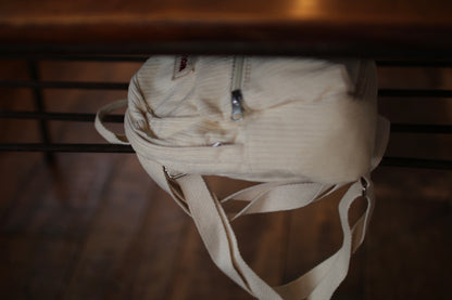 【オーダー会】Wouldu Corduroy Back Pack - Cream [wouldU]【2025年11月下旬以降順次お届け予定】