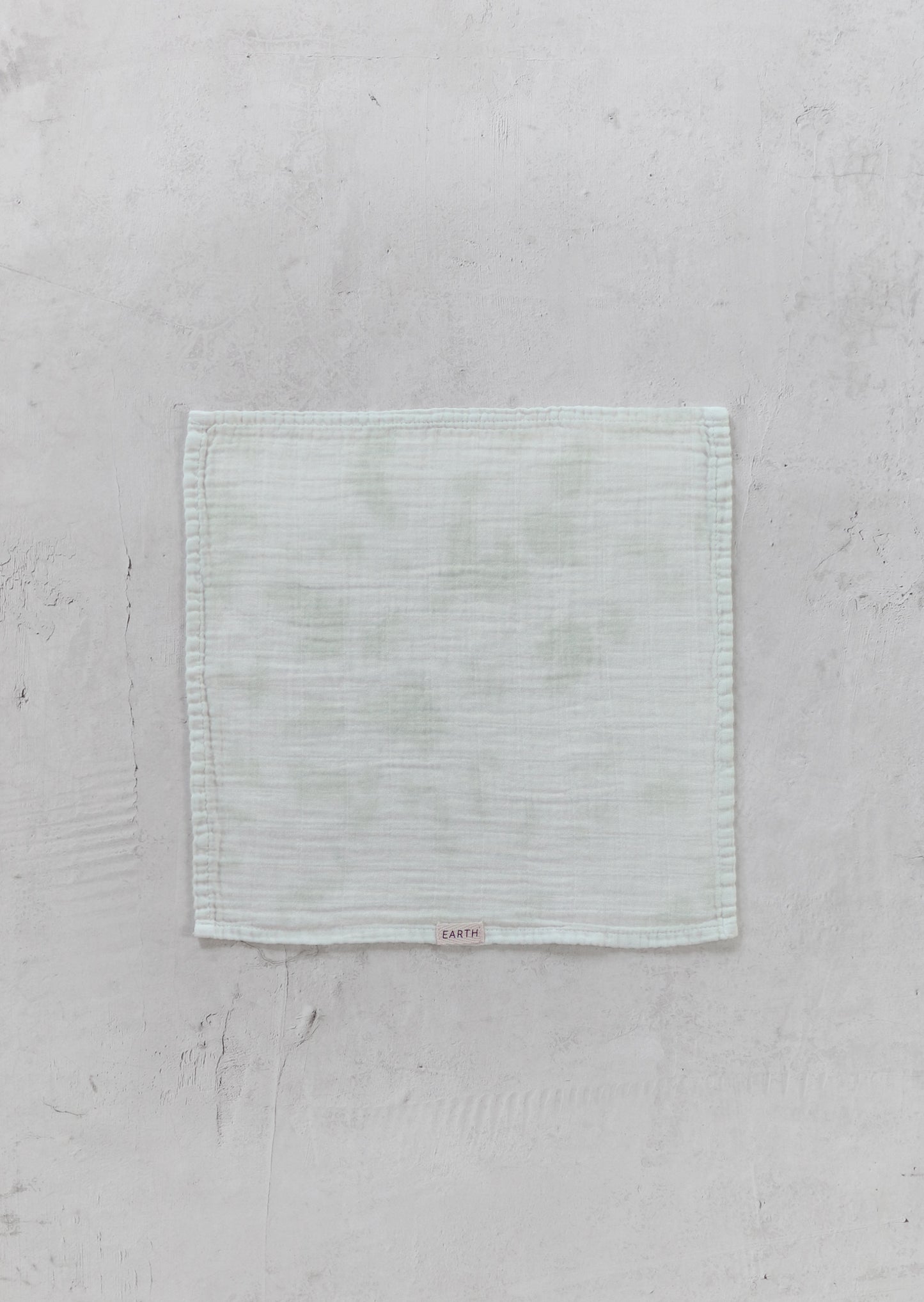 Plant dyed organic cloths set - Tie dye [EARTH THE ARCHIVE] (26AW)
