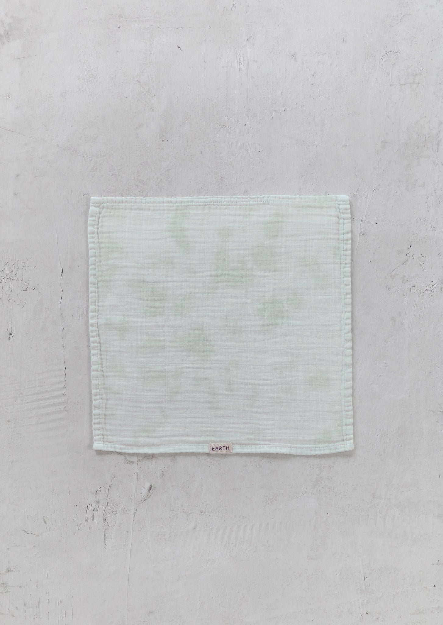 Plant dyed organic cloths set - Tie dye [EARTH THE ARCHIVE] (26AW)