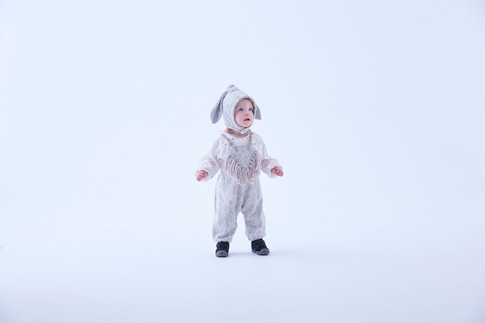 Baby Blouse - White [eLfinFolk ] (25AW•Drop1)