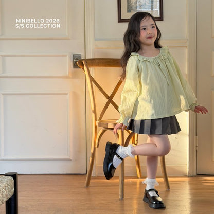 【予約販売】Blossom Blouse [NINIBELLO] (26SS)【2026年2月下旬以降順次発送】