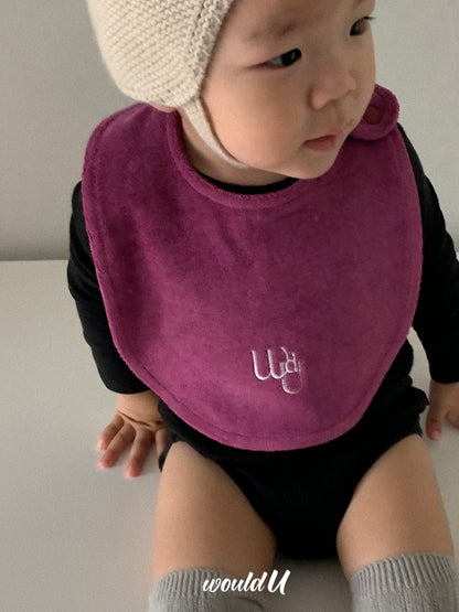 【オーダー会】cloud terry bibs [wouldU]【2025年11月下旬以降順次お届け予定】