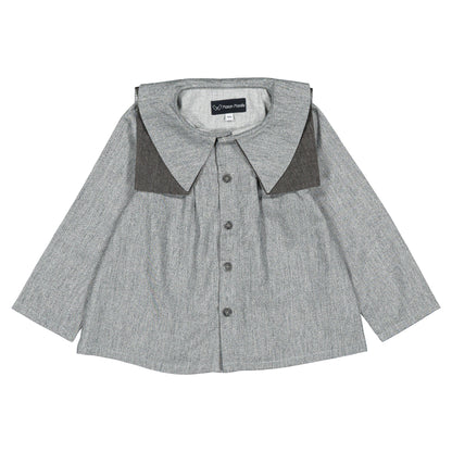 【オーダー会】 Shirt DUC - gray [Maison Marelle](25AW Drop1) 【2025年12月中旬以降発送予定】
