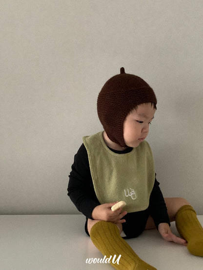 【オーダー会】cloud terry bibs [wouldU]【2025年11月下旬以降順次お届け予定】