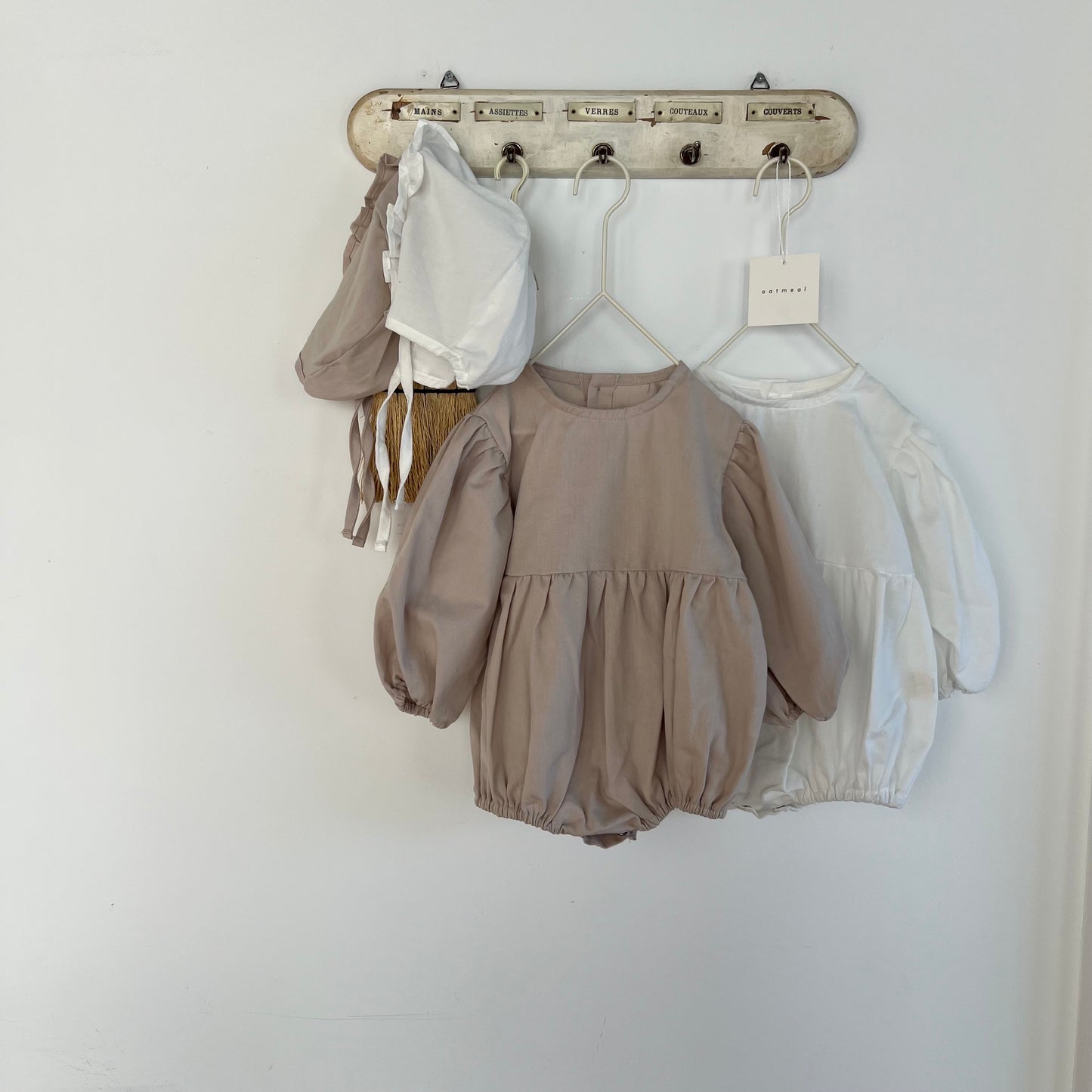 【予約商品】bebe-angel set [Oatmeal] (26SS)【2026年3月中旬以降順次発送】