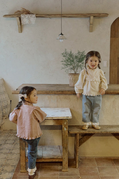 [Puella FLO] rumi denim pants