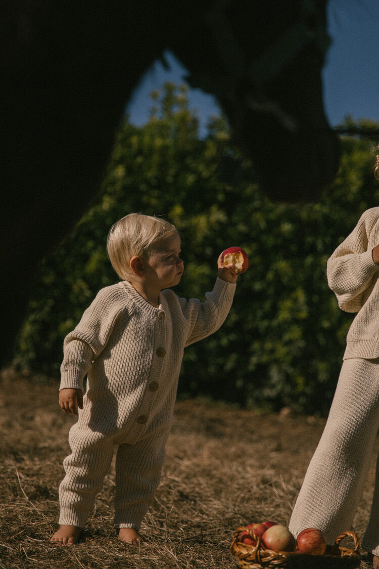 Button Knit Jumpsuit [EARTH THE ARCHIVE] (全3色)